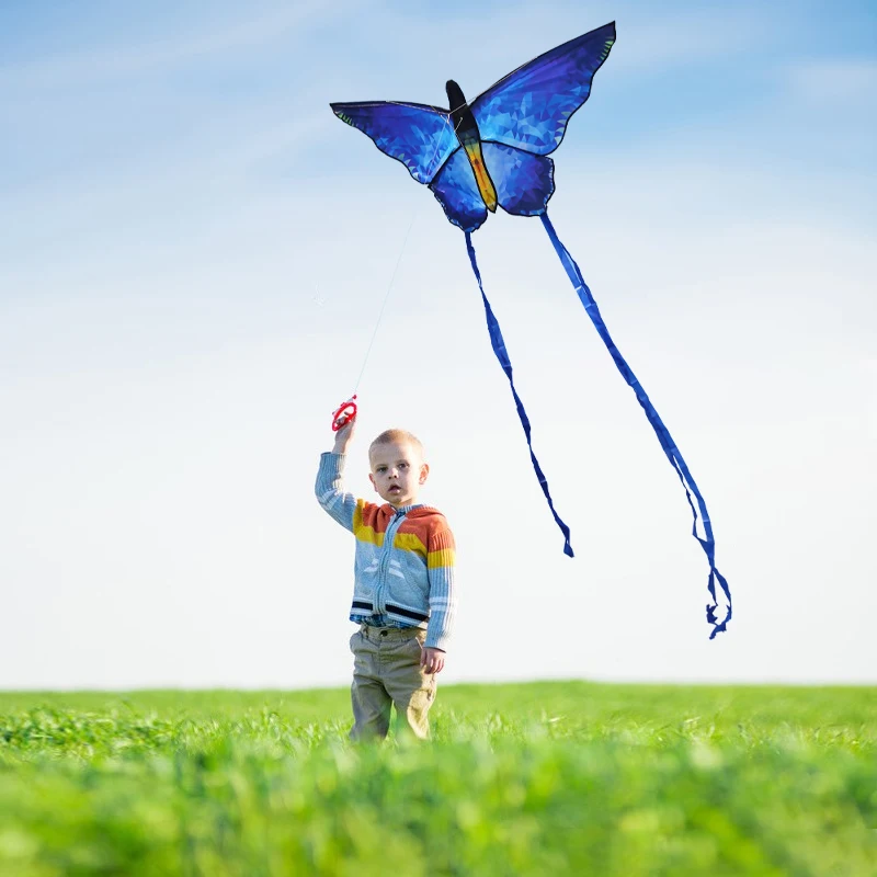 YongJian ผีเสื้อที่สวยงาม Kites คริสตัลสีแดงผีเสื้อ Kites 100 M Kite String เด็กผู้ใหญ่ Kites โรงงานของเล่นกลางแจ้ง