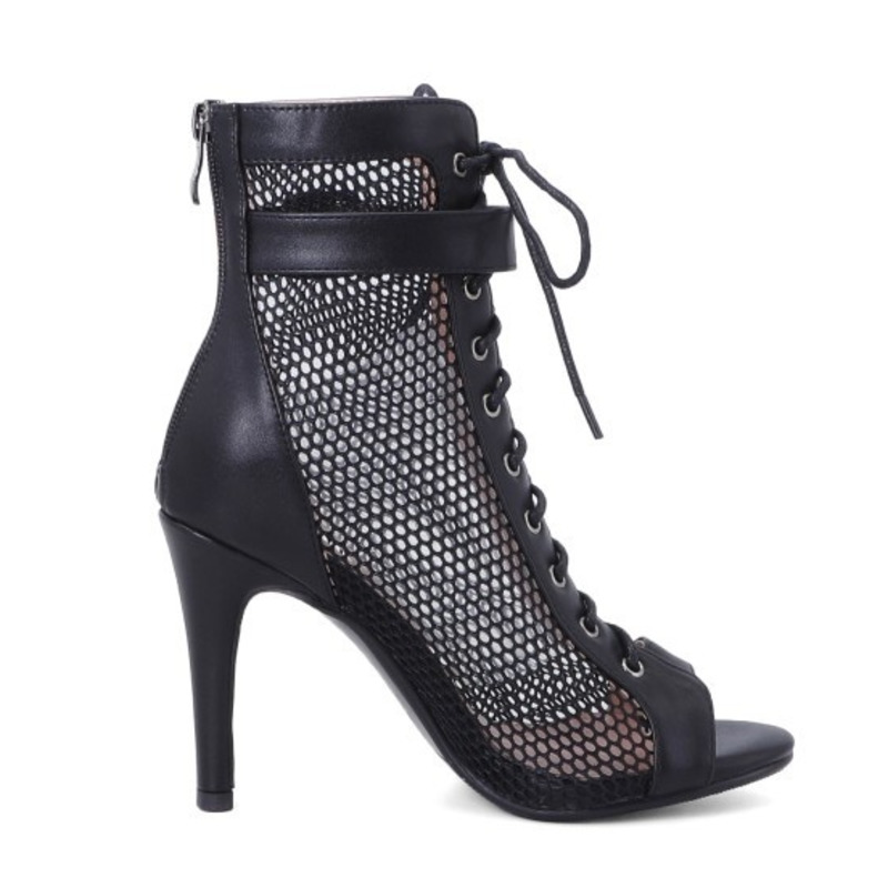 Sexy schwarze dünne Damen Sexy für Stilettos High Heels High-Heeled Damen Damen Stiefel Latin Dance Heels Schuhe Ballsaal