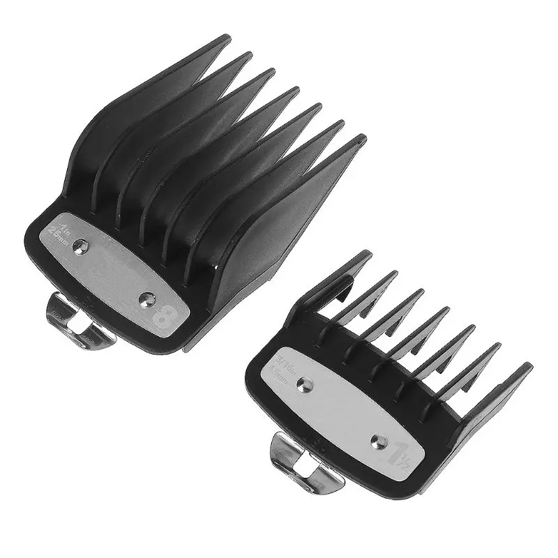 Kemei Hair Clipper Limit Comb Guide Attachment Size Barber Replacement 3/6/10/13/16/19/22/25/1.5/4.5mm