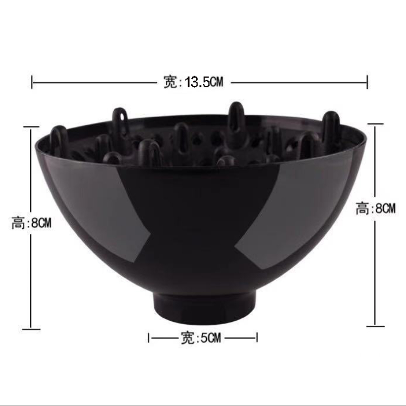 Secador rizador especial Universal para barbería, difusor de pelo profesional de cabeza grande, Adaptable para secadores de pelo rizado