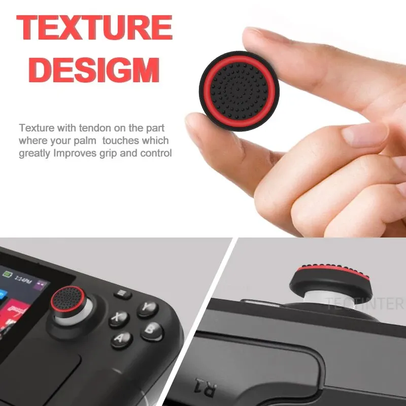 4Pcs Silikon Gel Daumen Griffe Abdeckung Für Sony PS5/PS3/PS4 Für XBOX One Serie X S/Xbox360 Controller für PS4 Pro Slim Controller