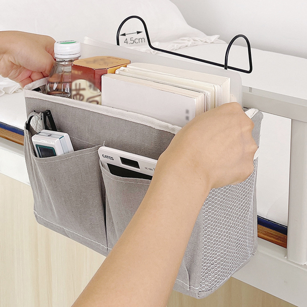Dormitory Bedside Hanging Bag Storage Basket Storage Bag Miscellaneous Basket Bedside Storage Artifact