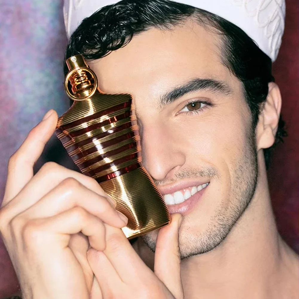 100 ml 3,4 FL.OZ Ledernotizen Herren Eau de Parfum Woody Nutty Warm Spicy Chocolate Scent Männlicher Duftspray für Männer