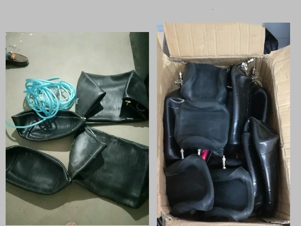 Phù Hợp Với 2 "4" 6 "8" 10 "ID Ống Tự Nhiên Cao Su Tự Nhiên Thoát Nước Không Túi Bơm Hơi bung Dừng Cắm Khối