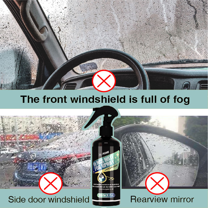 Anti Fog Spray Aivc Anti-fog Coating For Car Windshield Glass Driving Mirror Glasses Window Prevent Fogging Auto Detailing