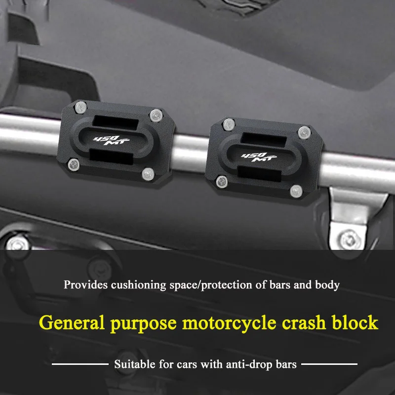 For CFMOTO 450 MT 450MT 2024 Frame Crash Bumper Engine Protection Bumper for cfmoto 450MT Accessories Motorcycle Frame Guards