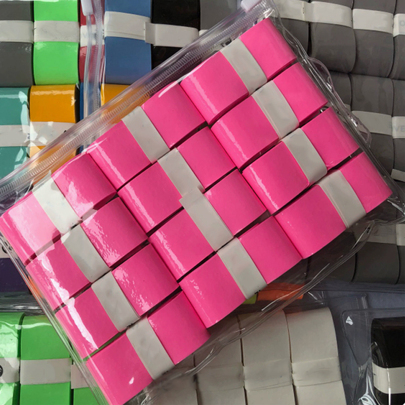 W 12 PCs Sticky Overgrip For Beach Tennis Racket Padle Pickleball Tennis Badminton Racket Fishing 110cm 2024