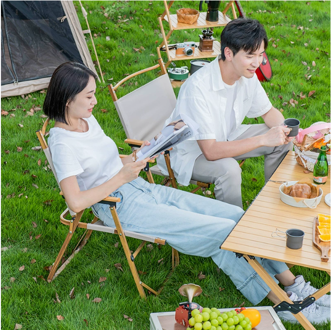 Seleção japonesa kemmit cadeira dobrável ao ar livre-portátil acampamento piquenique dobrável chai turismo cadeira de acampamento ao ar livre pesca