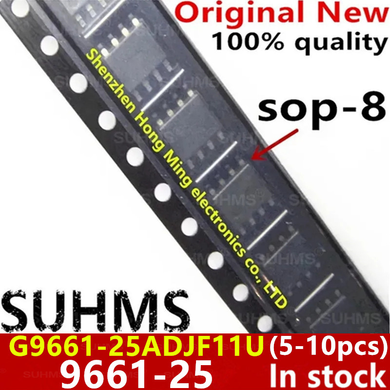 (5-10 Stück) 100 % neu G9661-25ADJF11U G9661-25 9661-25 sop8