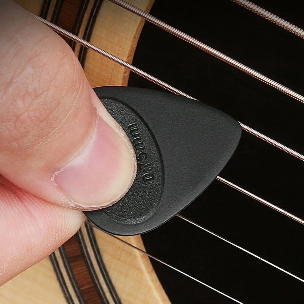 Meideal กีตาร์ Pick Anti-SLIP Matte-ทนทาน ABS Plectrum ความหนา 0.46 ถึง 1.5 มม./สําหรับกีตาร์ไฟฟ้าเบส Ukulele Playin