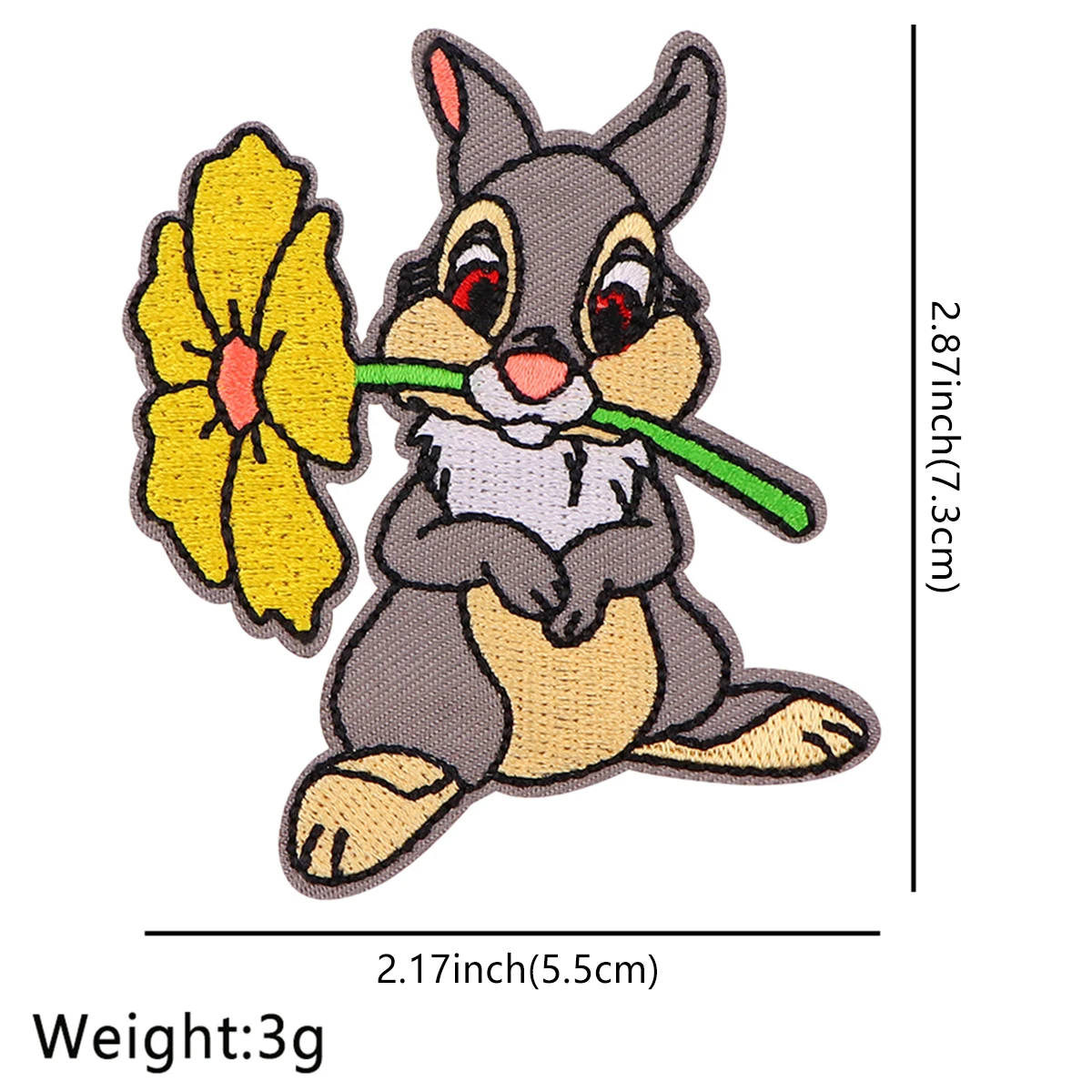 Speelgoedverhalen Patches op kleding Leuke steek geborduurde patches Alice in Wonderland Badges Opstrijkbare patch DIY kledingaccessoires