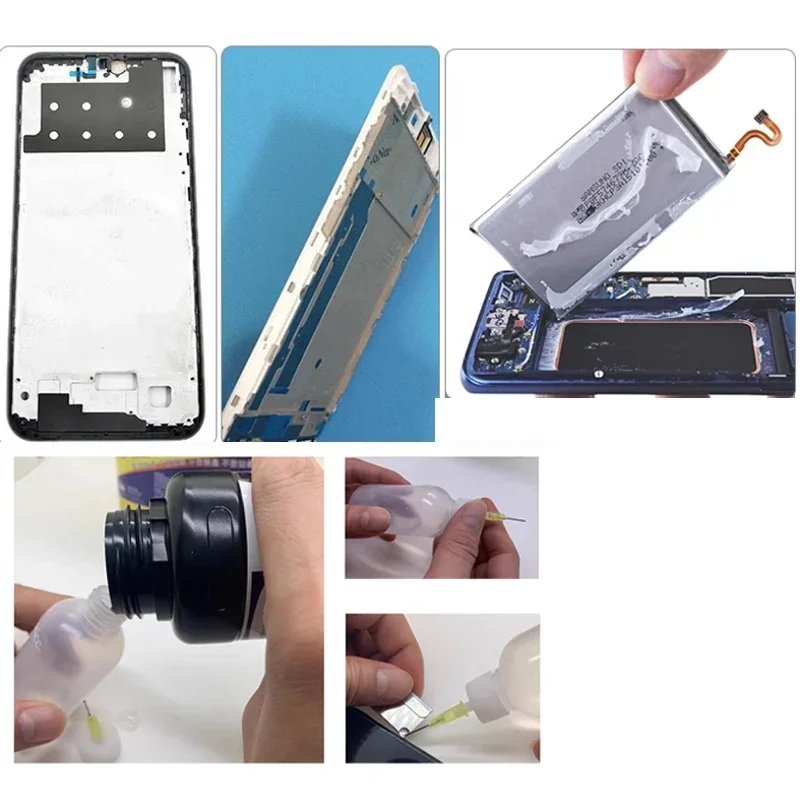 60/100/250ML LCD Frame Glue Removal Liquid For Mobile Phone LCD Screen Separate Curved screen frame Disassemble