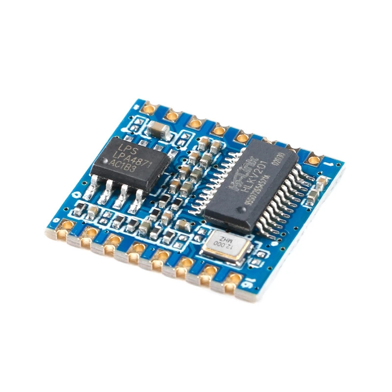 2X Hi-Link/HLK-V20 Smart Voice Recognition Control Board Module Serial Port Module Dual-Mode DIY