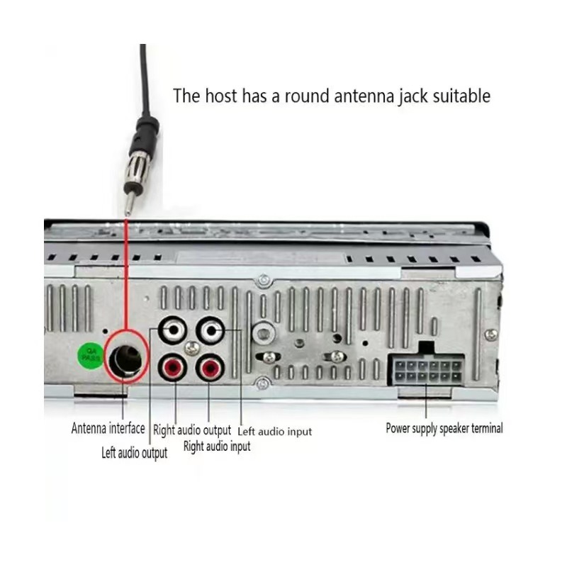 Auto FM-antenne Auto-dipoolantenne Boot Stereo AM FM-glasantenne Radioantenne Autoradio-antenne Antenne-splitterkabeladapter
