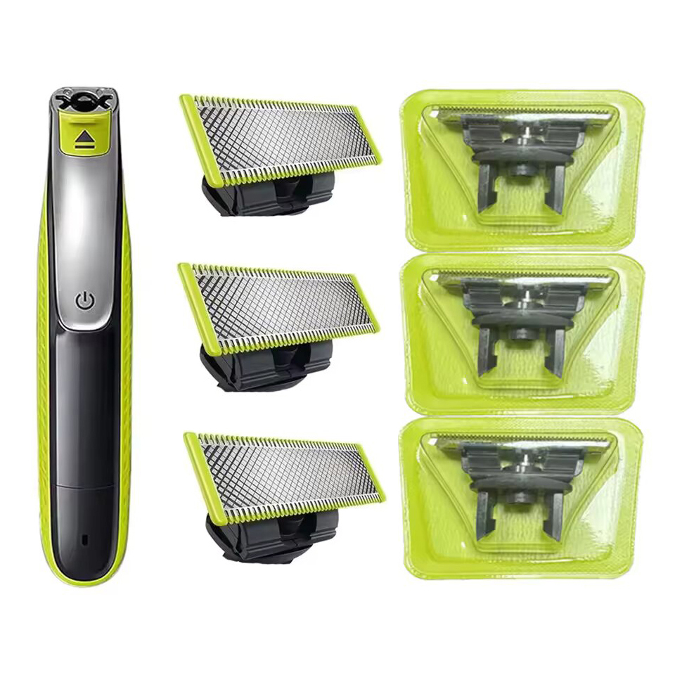 Kit di ricambio per rasoio elettrico per OneBlade compatibile con QP2520 QP2530 QP2630 QP6510 QP6520 QP2523 - Nuovo modello