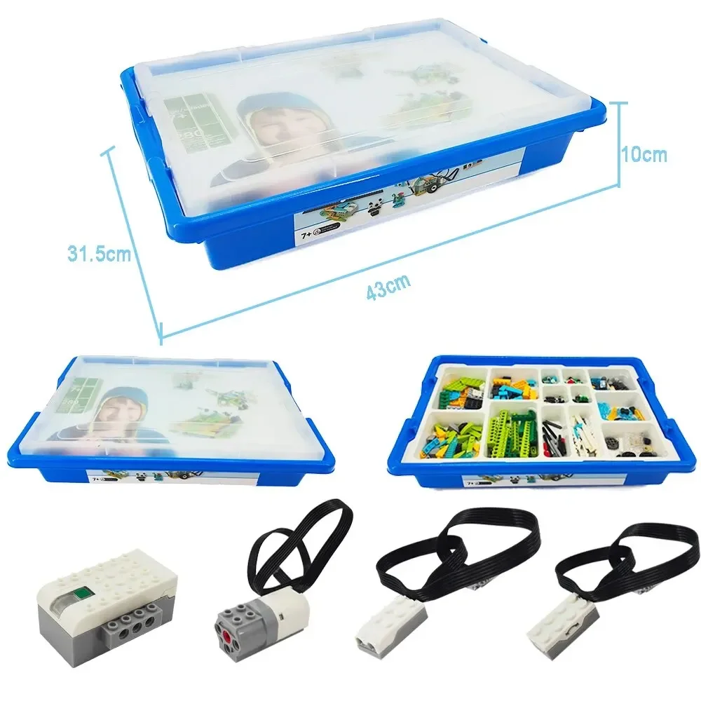 WeDo 2.0 การศึกษา FunctionsParts ใช้งานร่วมกับ 45300 Core ชุด Building Blocks DIY ของเล่นคริสต์มาสของขวัญ