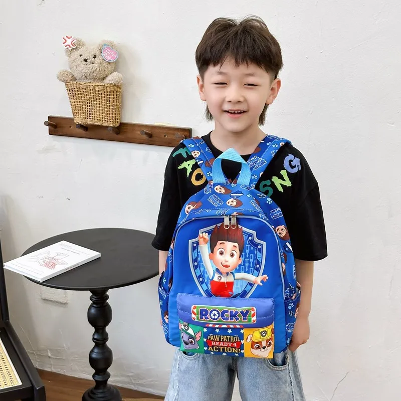 Mochila escolar Original PAW Patrol para niños, mochila a la moda con perros bonitos para niños y niñas, mochilas para guardería, regalo para bebé Chase Skye