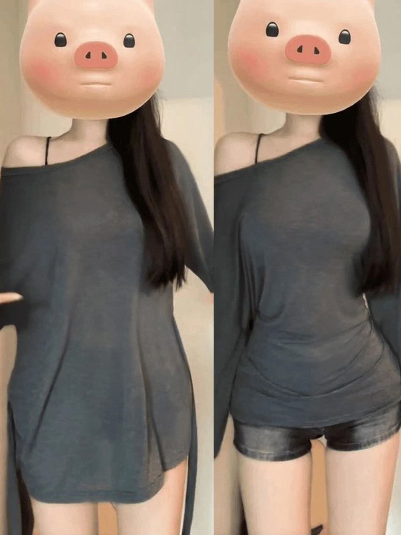 Sexy Thin See Through Long sleeve Oversize T shirt Women Bandage Off shoulder Top Female Basic Long Tees Korean Chic Lady New