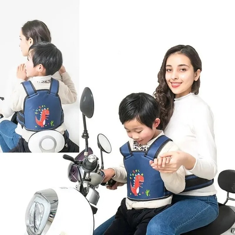 Pas bezpieczeństwa dla dzieci do samochodu elektrycznego, roweru, motocykla, pasy ochronne, pasy zapobiegające upadkom, regulowany bandaż.