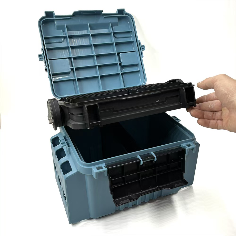 Multifunctional Portable Fishing Box Rod Stand Fishing Box Rod Barrel Holder Fishing Box Pole Accessories