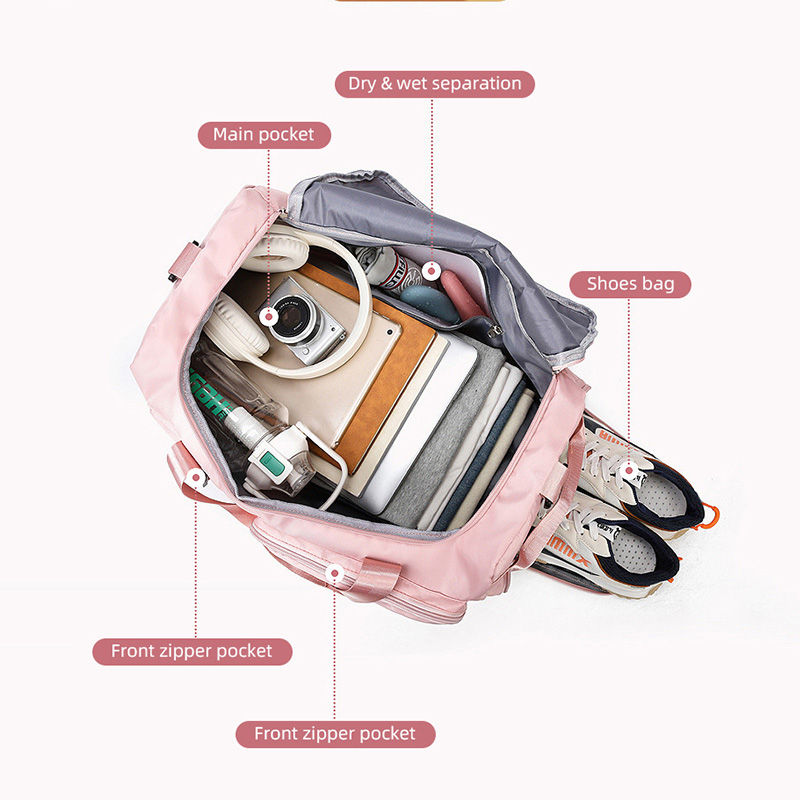 Sport Sporttasche Reise Trocken Nass Handtaschen Für Frauen Weibliche Schwimmen Schulter Umhängetasche Fitness Outdoor Reisetasche Weekender Duffel