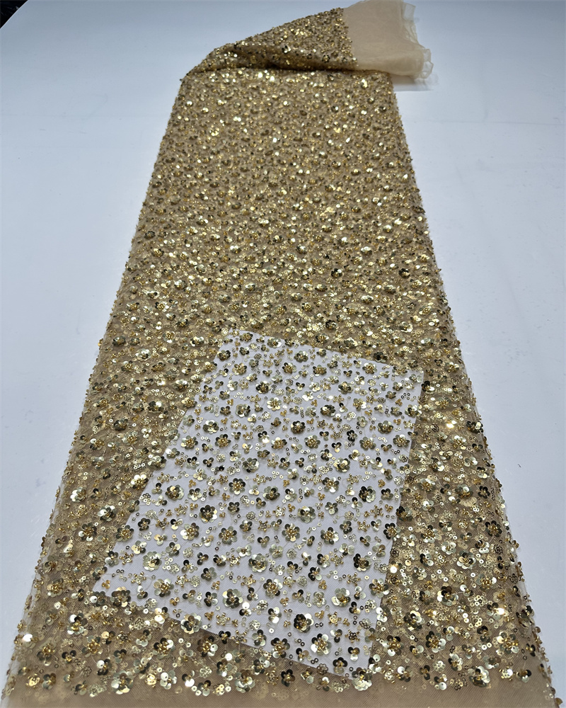 スパンコールレース生地,ウェディングドレス,フレンチメッシュビーズ,アフリカの刺embroidery,ナイジェリアとファッショナブル,高品質