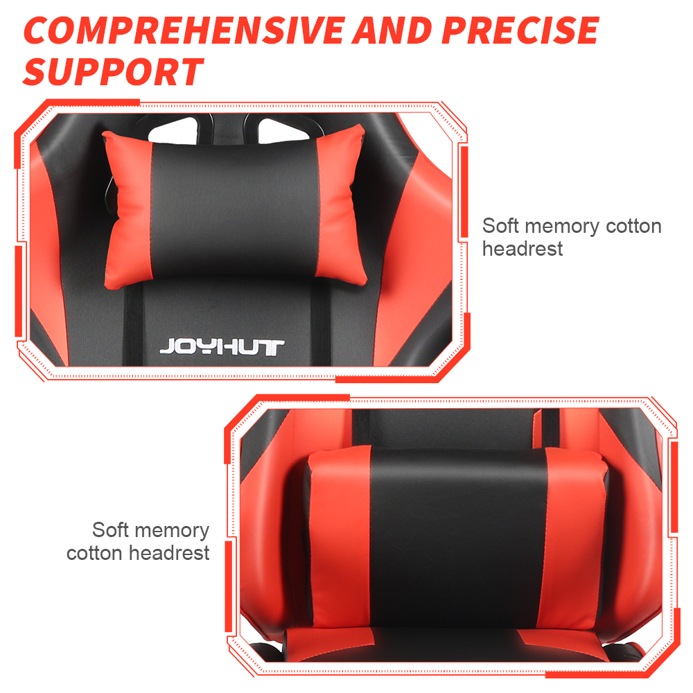 Gaming Chair Gamer Chair Ergonomic Computer Chair Lift Swivael Chair with Adjustable Armrests Backrest Lumbar Support