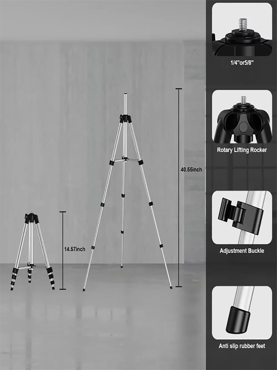 WEIDDW 16 Lines Professional Laser Level Horizontal Vertical Green Laser Automatic 360°Self-Leveling Nivel Laser Building Tools