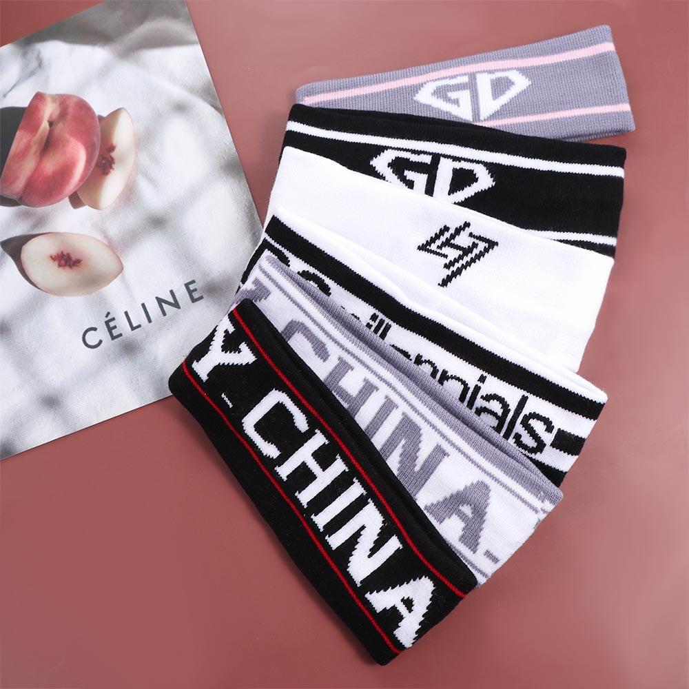 Ikat kepala penyerap olahraga anak-anak ikat kepala olahraga Yoga ikat kepala olahraga huruf ikat kepala keringat ikat kepala tenis untuk wanita