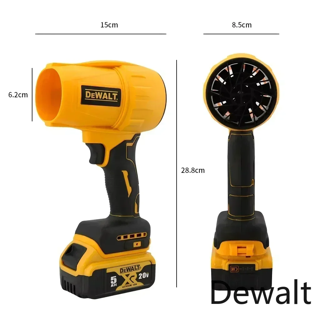 Dewalt 30000RPM  Air Blower Cordless Turbo Fan Handheld Violent Fan Dryer 20V Rechargeable Dust Blowing Tool（no battery)