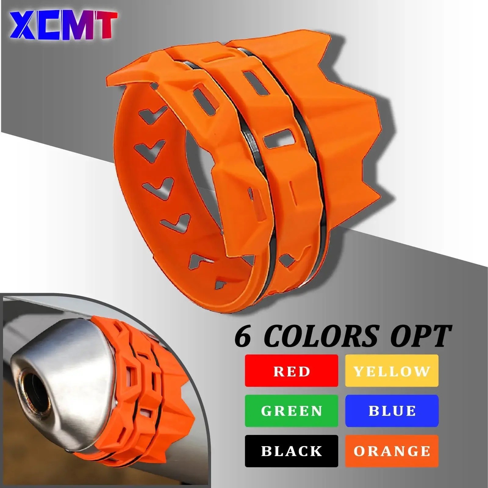 Tubo di Scarico Della Protezione Della Copertura Della Protezione Per KTM EXC EXCF XC XCF XCW SX SXF TPI SIX GIORNI 125 200 250 300 350 450 500 Universale