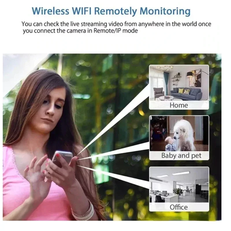 1080P HD Wireless WiFi Mini Kamera Baby Monitor Indoor Sicherheit Überwachung Nachtsicht IP Cam Video Recorder Sicherheit Camcorder