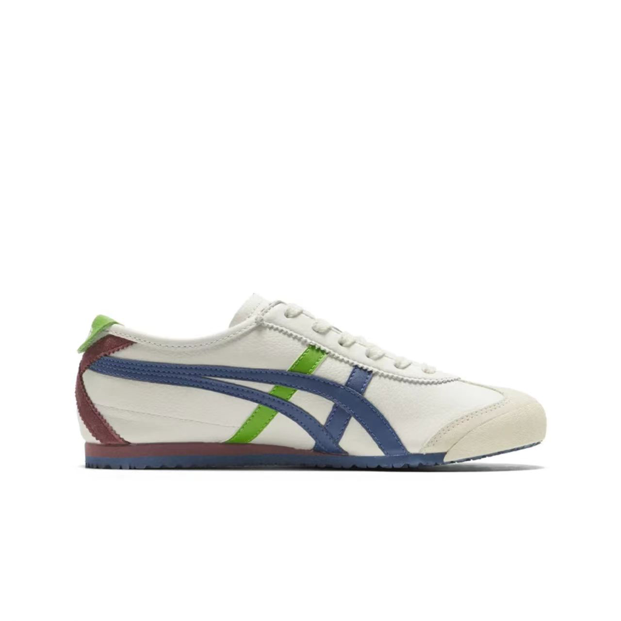 Asics Onitsuka Tiger MEXICO 66 ผู้ชายและผู้หญิงรองเท้าสเก็ตบอร์ด Low-top Outdoor Vintage รองเท้าผ้าใบ