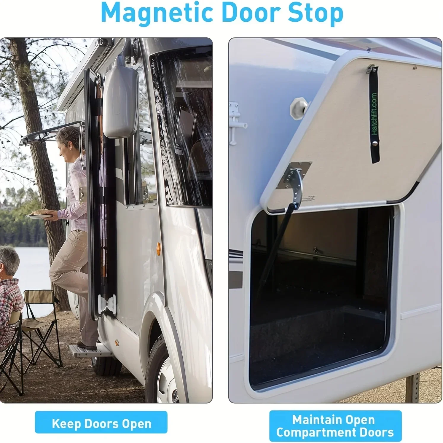 Magnetische Deur Catch Keuken Deur Retainer RV Deur Stop Behoud Catch Klink voor RV Caravan Camper Camper Boot Deur Houder