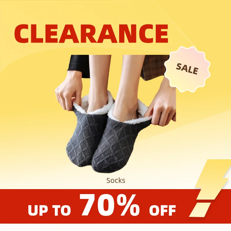 Clearance_Women Winter Warme Dicke Socken Anti Slip Hause Boden Teppich Fuzzy Socken Lamm Wolle Samt Einfarbig Indoor Schlaf Slipp