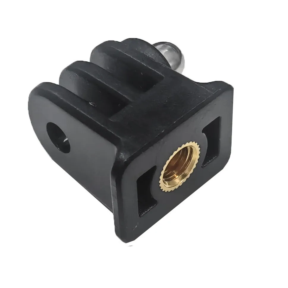 For Gopro Max 13 12 Accessories Tripod Adapter 1/4" Screw Mini Mount For Go Pro Hero Dji OSMO Action Pocket Insta360 X4 Camera
