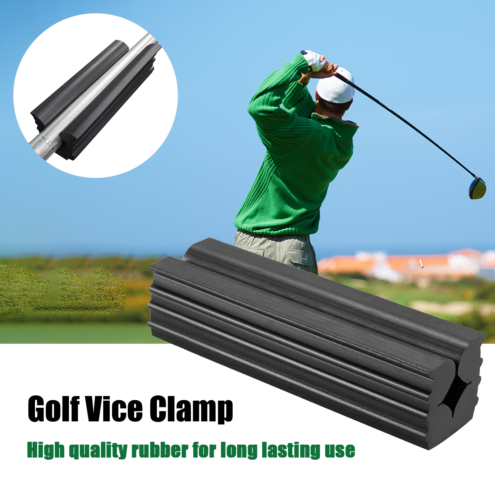 Golf club Grip Replacement Tool Anti-Slip Fixture Holder Golf Accessories