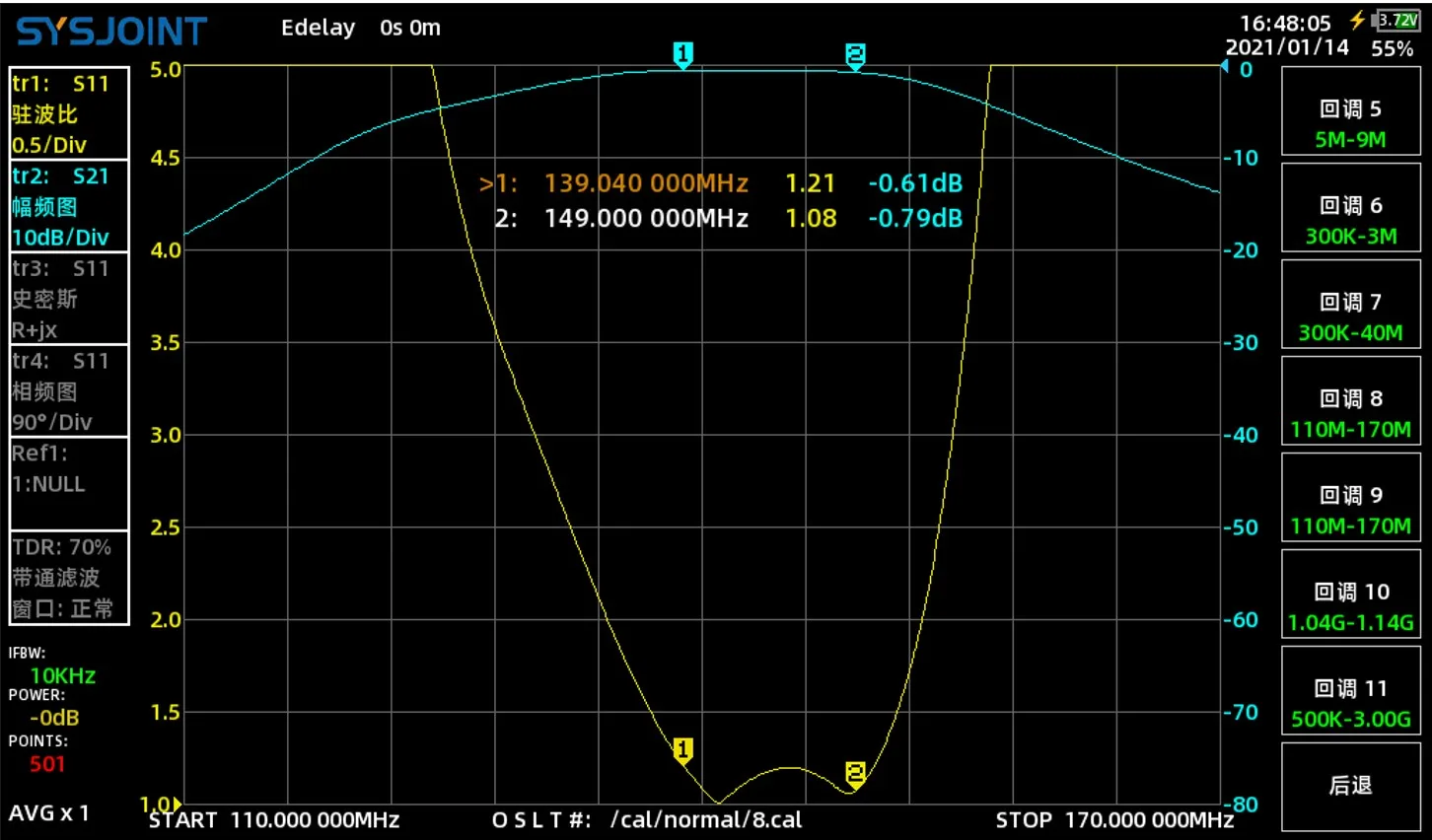 Filtre passe-bande 139-149MHz, base N, anti-brouillage, améliore la réception, augmente la distance de communication BPF