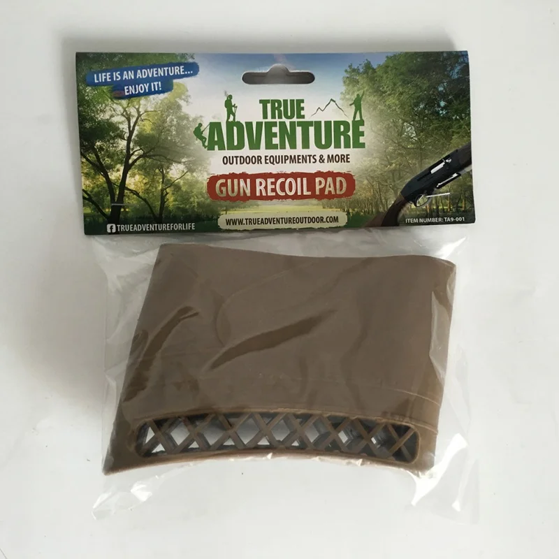 Hunting Firing Cushion Rubber Buffer Sleeve Non-slip Cushion Recoil Pad Shotgun Shooting Extension