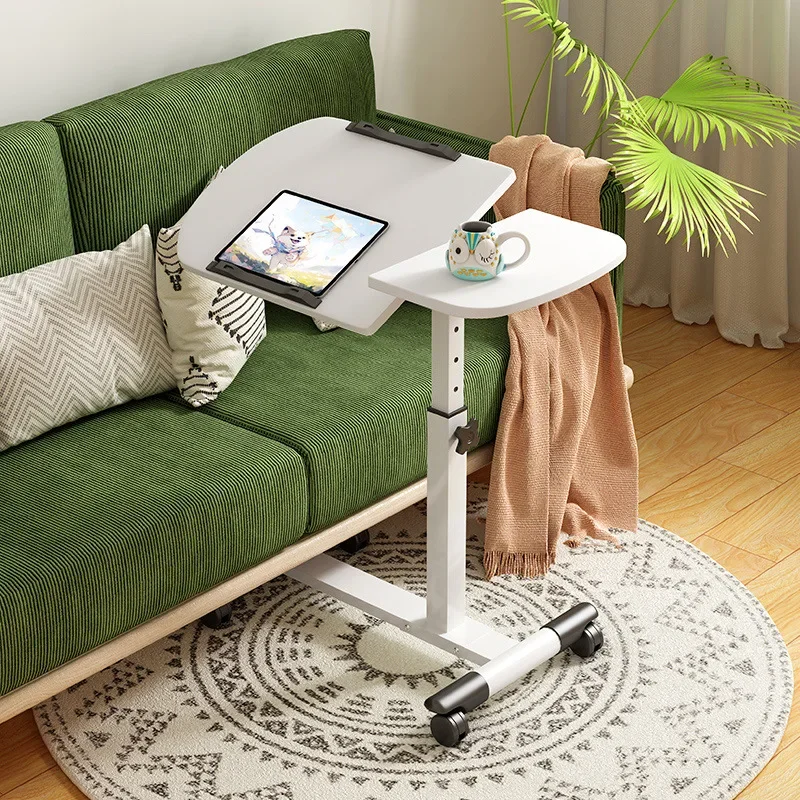 Mesa de cabeceira sofá mesa lateral quarto removível elevador preguiçoso mesa do computador escritório pequena mesa