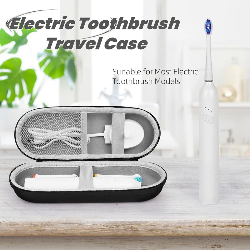 แปรงสีฟันไฟฟ้าแบบพกพากระเป๋าเดินทาง Hard Storage Case เหมาะสําหรับ Sonicare แปรงสีฟันไฟฟ้าส่วนใหญ่ป้องกันกระเป๋า