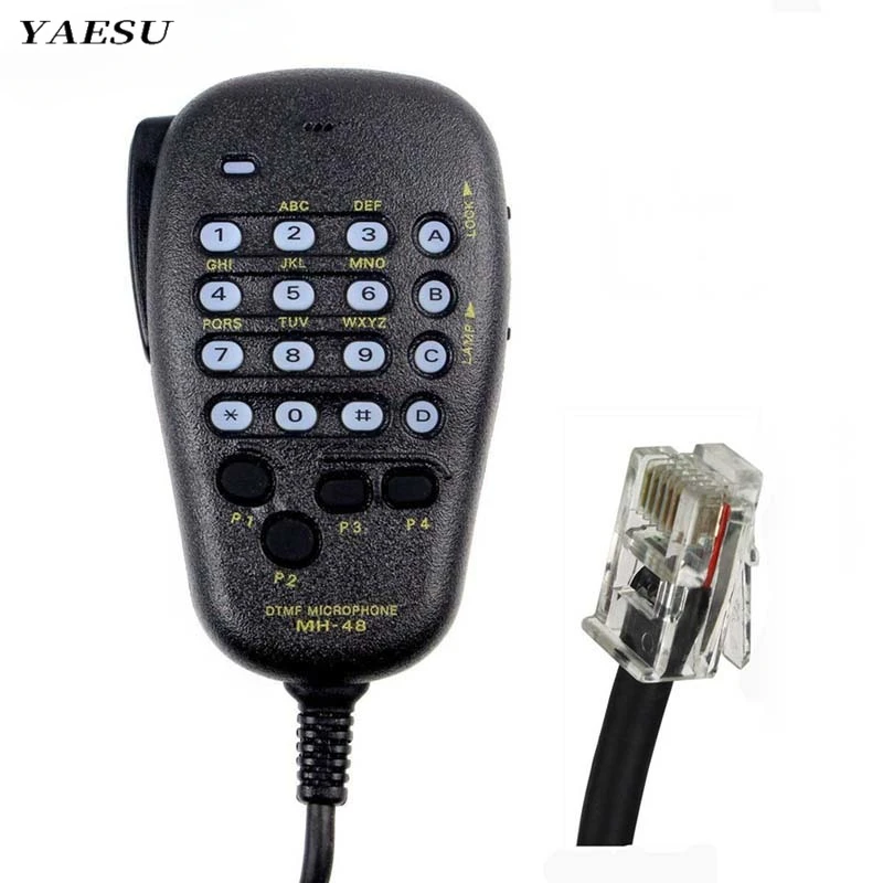 YAESU DTMF-микрофон, телефон повышенной производительности, ручной микрофон PTT для FT-2600