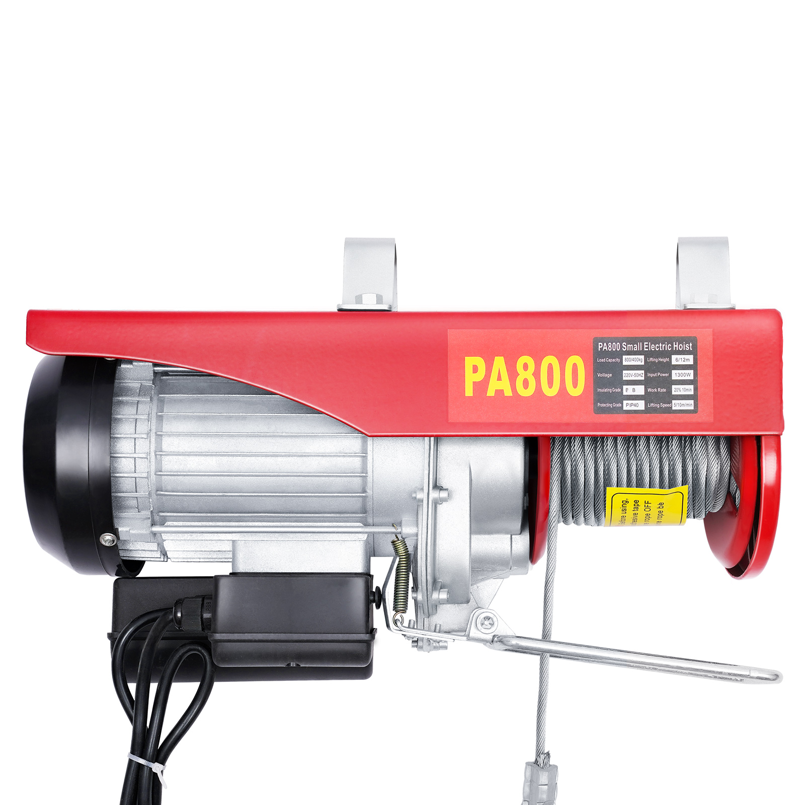 800 kg / 1000 kg elektrische Winde Gerüst Hebezeug Winde Kran Werkstatt Garage Heben
