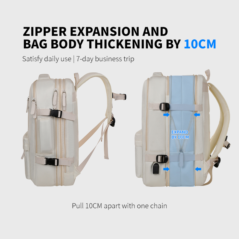 Nuovo zaino specifico per aeroplani, zaino per bagagli a mano da imbarco, zaino per laptop da viaggio in aereo, zaino per studenti, zaino unisex, viaggio d'affari a breve distanza