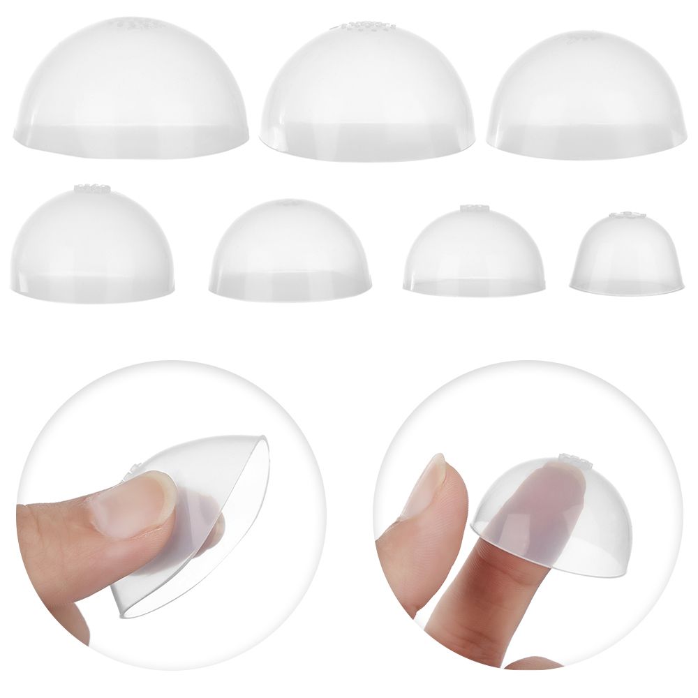 Anti-taches pour poupée Gel de silice cheveux perruques couverture 1/3 1/4 1/6 1/8 1/12 poupée spécifique fixe perruque couvre-chef Silicone couvre-chef