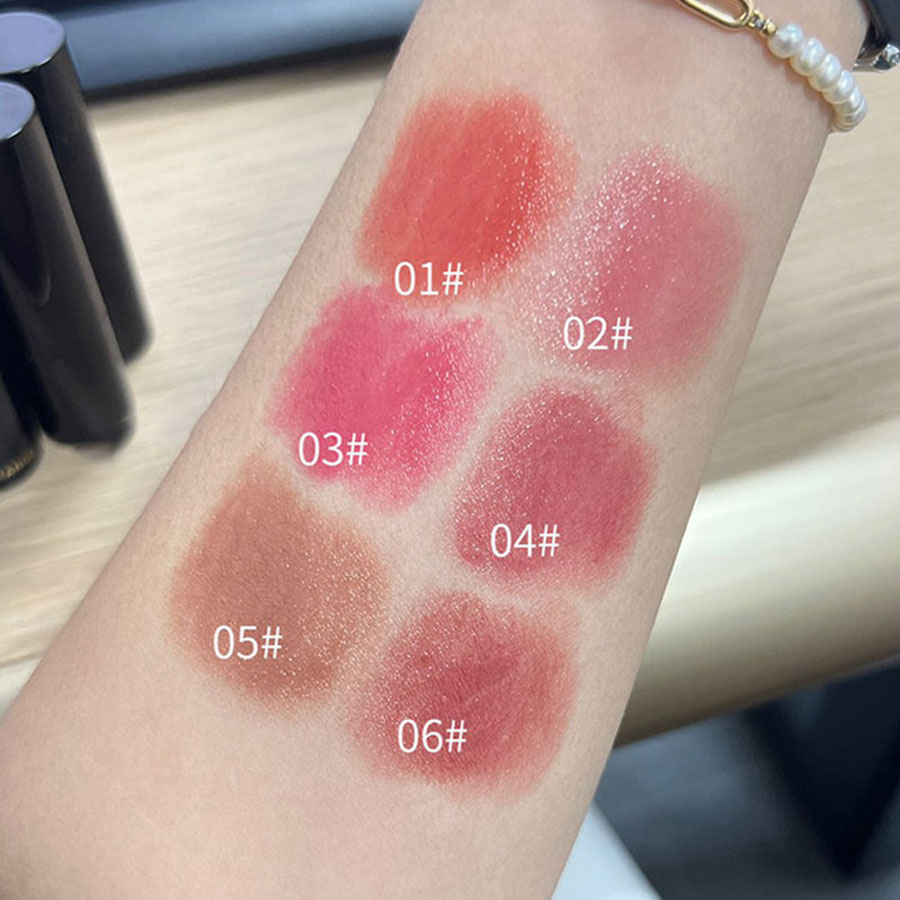 Rossetto rosso marrone rossetto specchio idratante impermeabile rossetto lucidalabbra trucco naturale a lunga durata regalo di San Valentino
