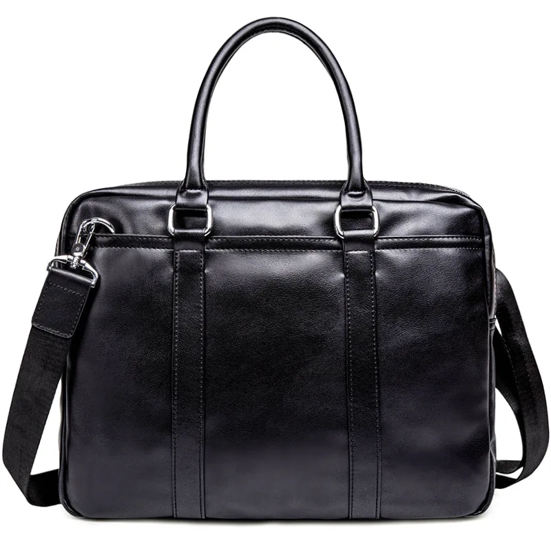 New Arrival biznesowa męska teczka torba materiałowa PU skórzana torba na laptopa teczka męska luksusowe designerskie biurowe torby na ramię