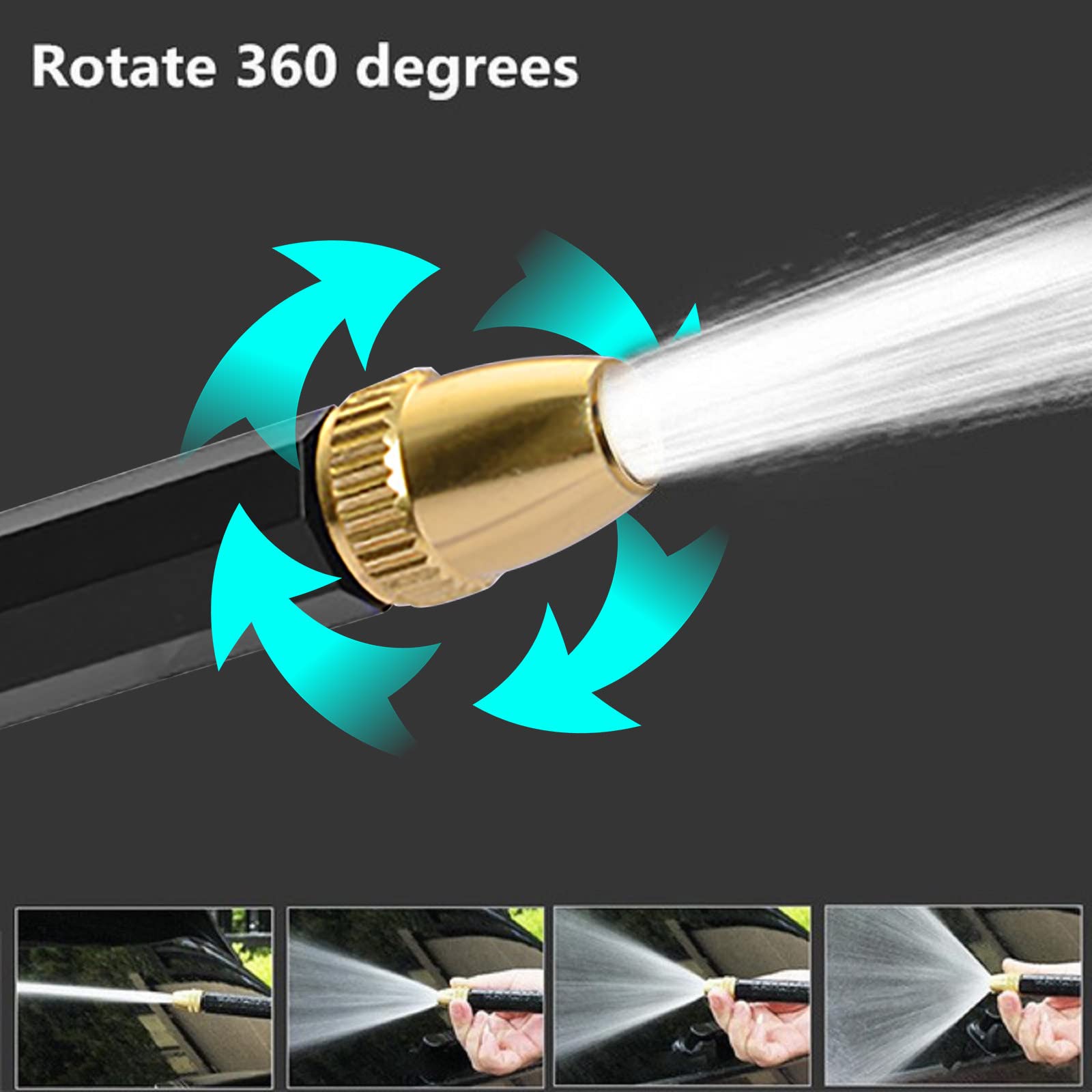 1 Pc Hogedrukreiniger Hydro Jet Reinigingstool Tuinspuit En Verstelbare Mondstuk Goot Reiniger Autoruit Irrigatie