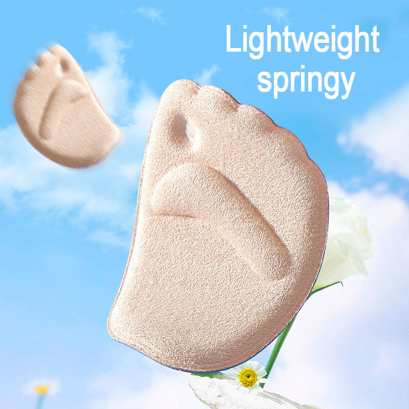 Women High Heel Forefoot Pad for Massaging Toe Pad Shoes Insert Half Insoles Plantar Fasciitis Pain Relief Comfortable Foot Care