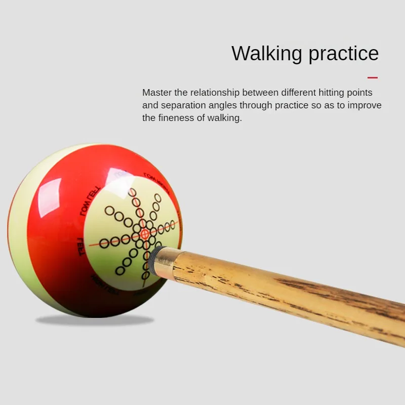 Pelota de entrenamiento de billar resistente al desgaste, pelota de práctica profesional para principiantes, Material ecológico para billar, tren Tyro